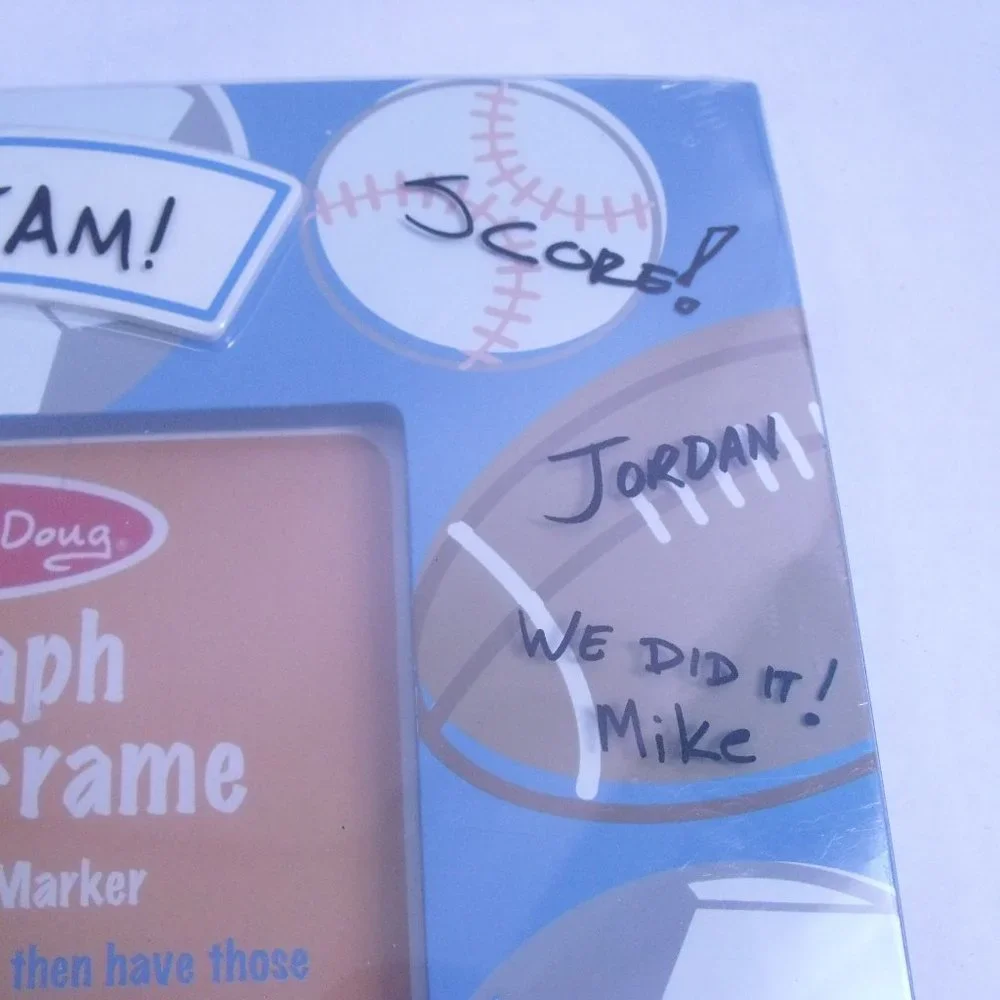 Melissa & Doug Autograph Memory Photo Frame